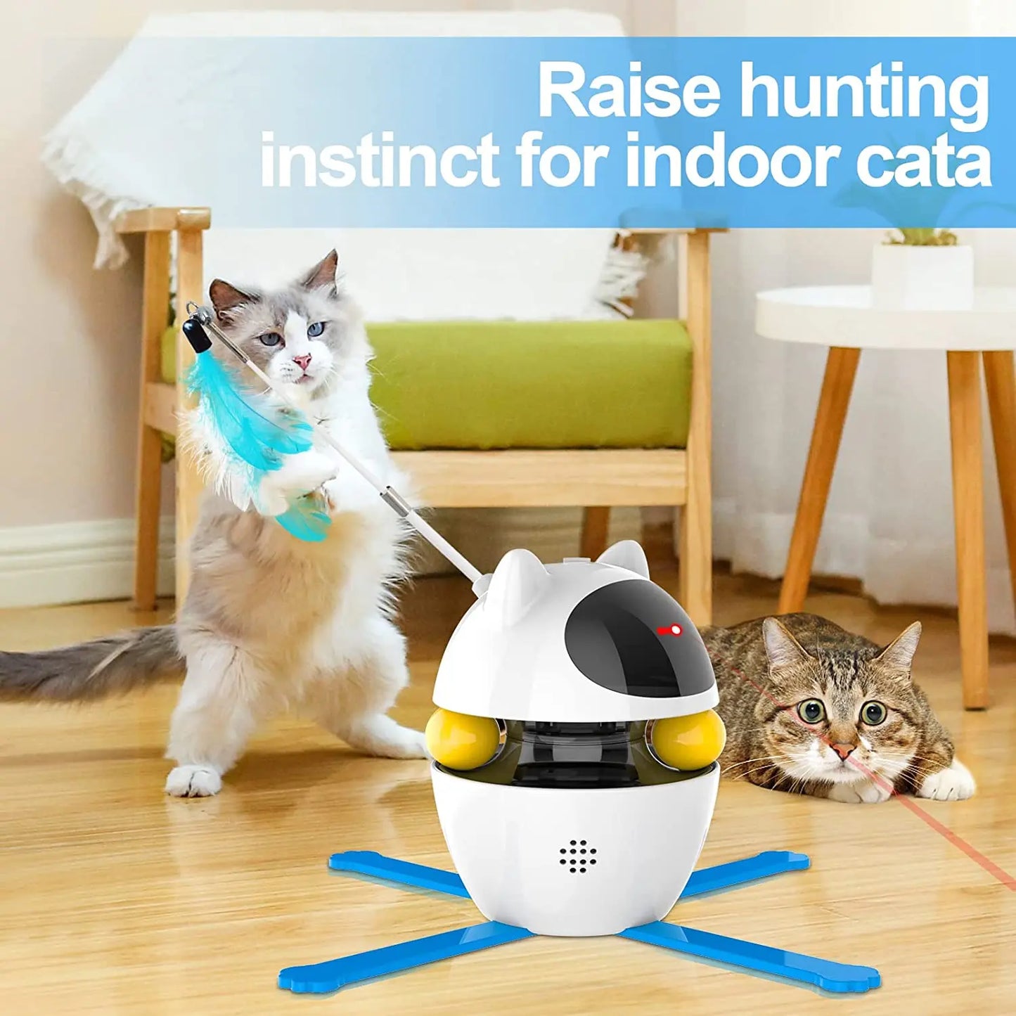 Feather Automatic Chasing Practice Laser