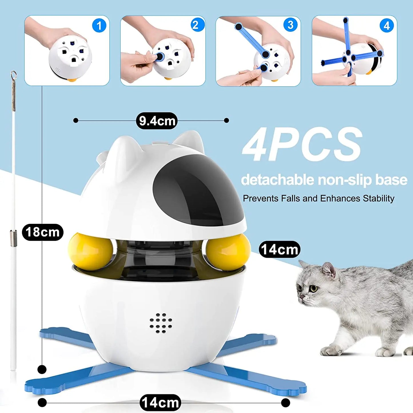 Feather Automatic Chasing Practice Laser