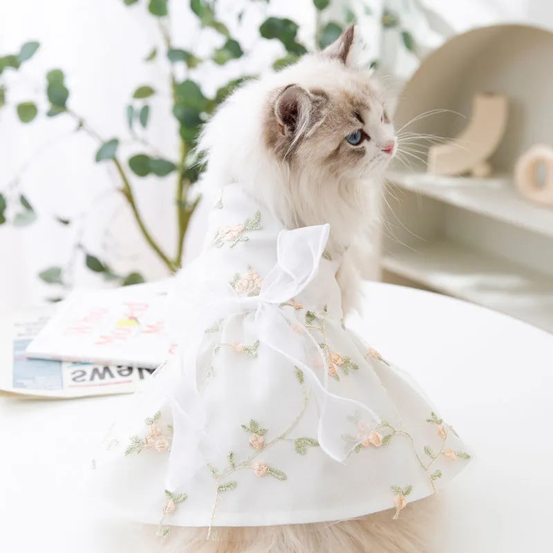 Pet Flower Skirt Princess