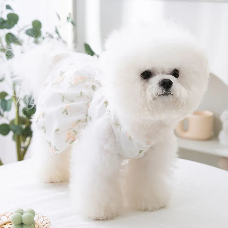 Pet Flower Skirt Princess