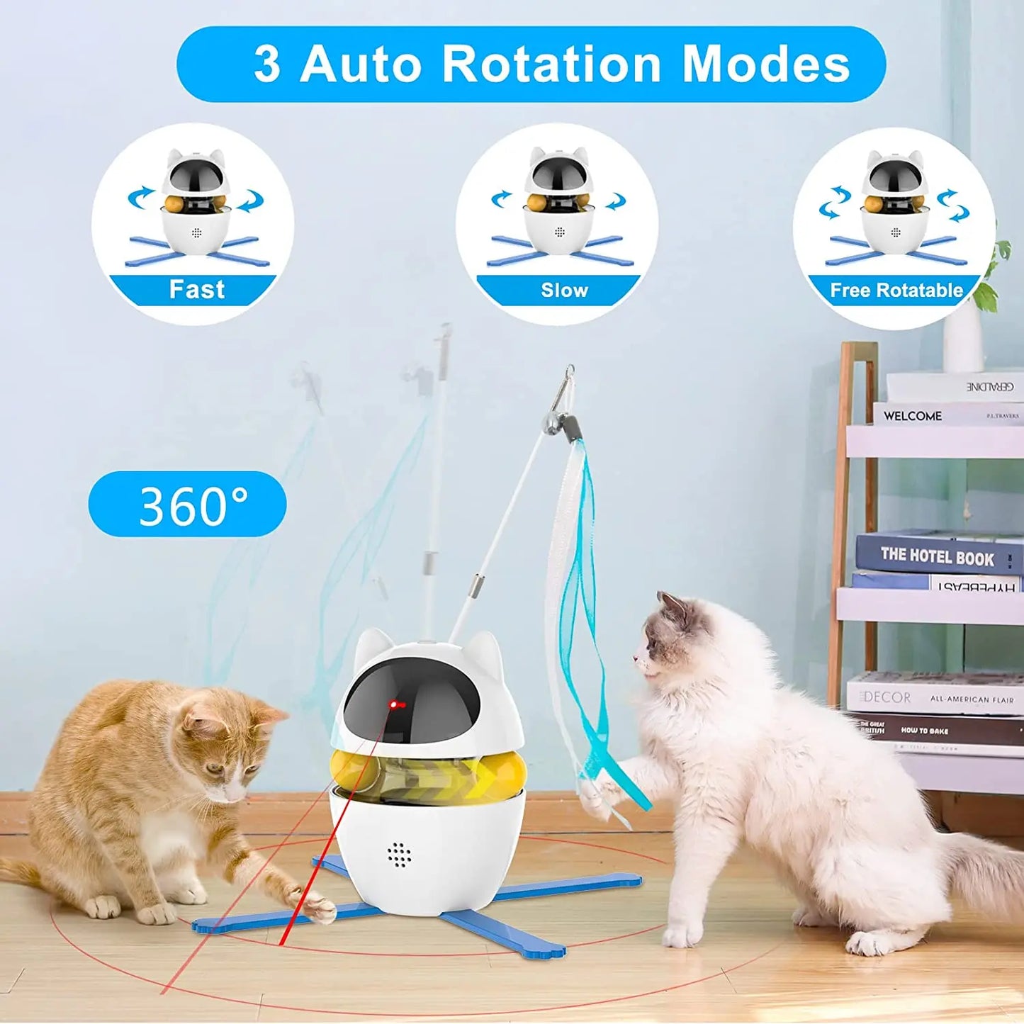 Feather Automatic Chasing Practice Laser