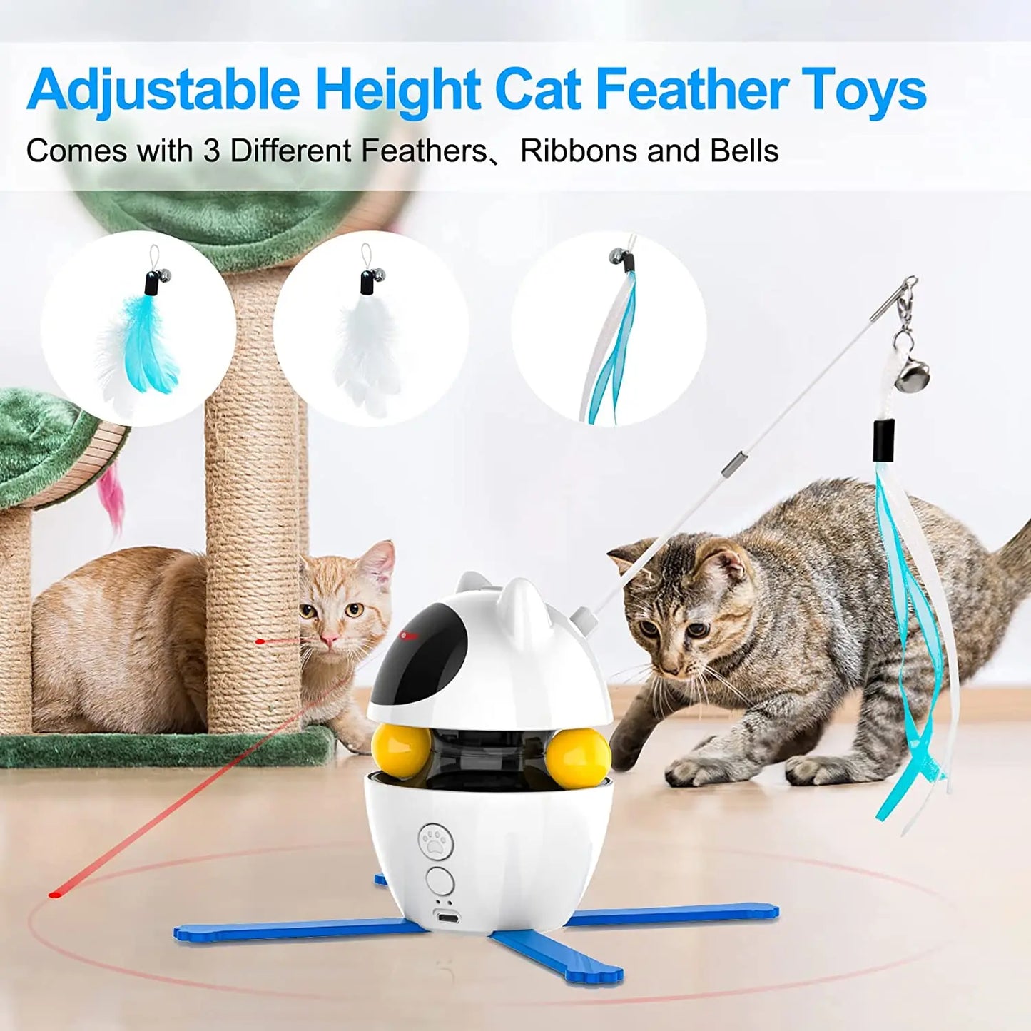Feather Automatic Chasing Practice Laser