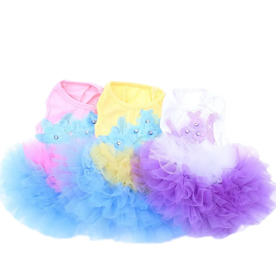 Spring Summer Pet Princess Dress