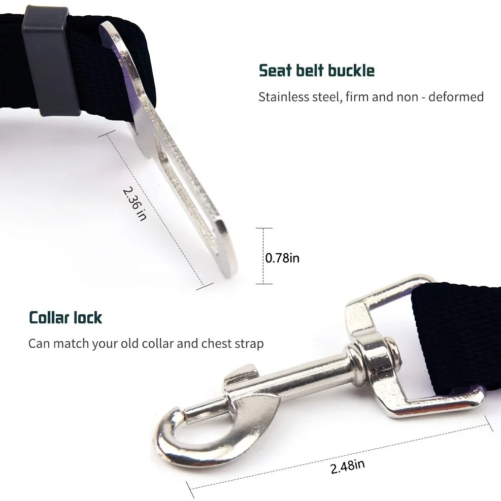 Adjustable Pet Seat Belt for Car