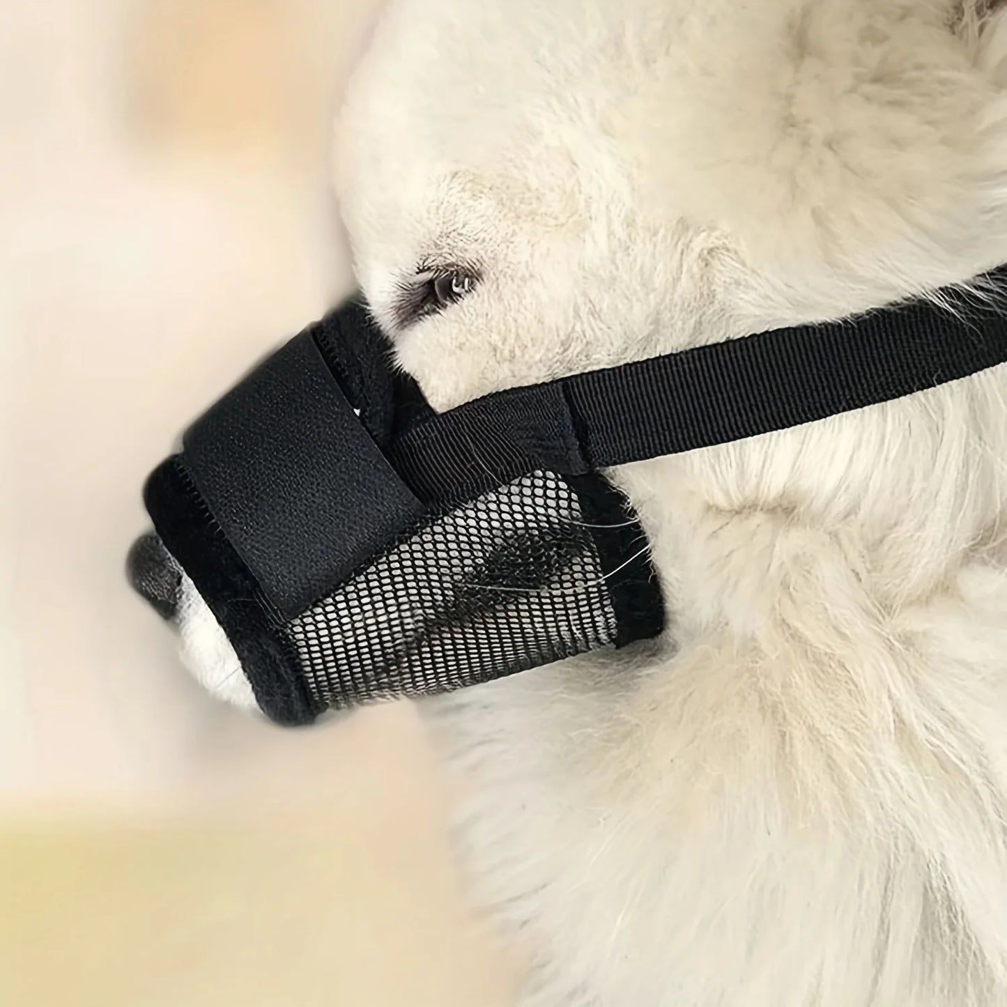 Adjustable Nylon Mesh Muzzle